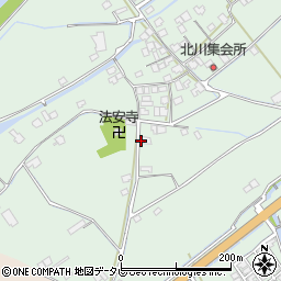 愛媛県西条市小松町北川132周辺の地図