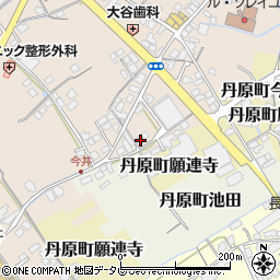 愛媛県西条市丹原町今井422周辺の地図