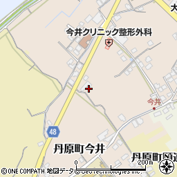愛媛県西条市丹原町今井78周辺の地図