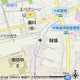 和歌山県御坊市湯川町財部880-1周辺の地図