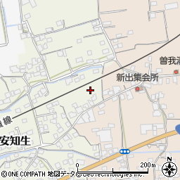 愛媛県西条市安知生101周辺の地図