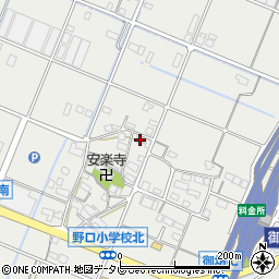 和歌山県御坊市野口467周辺の地図