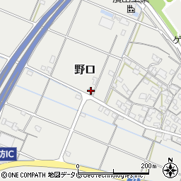 和歌山県御坊市野口1456-2周辺の地図