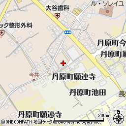 愛媛県西条市丹原町今井422-6周辺の地図