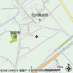 愛媛県西条市小松町北川119周辺の地図