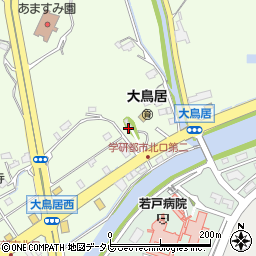 戸明神社周辺の地図
