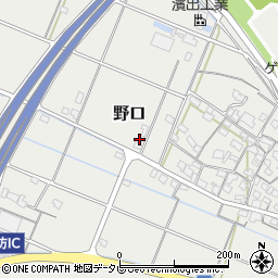 和歌山県御坊市野口1456-7周辺の地図