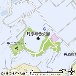 丹原総合公園周辺の地図