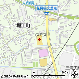愛媛県松山市堀江町甲-336周辺の地図