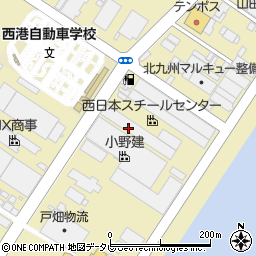 福岡県北九州市小倉北区西港町13-1周辺の地図