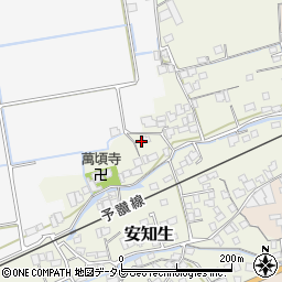 愛媛県西条市安知生389周辺の地図