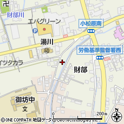 和歌山県御坊市湯川町財部879-1周辺の地図