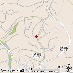 和歌山県日高郡日高川町若野408周辺の地図