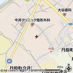愛媛県西条市丹原町今井95周辺の地図