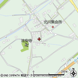 愛媛県西条市小松町北川152周辺の地図