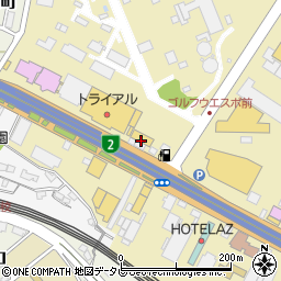 ＨｏｎｄａＣａｒｓ北九州西港店周辺の地図