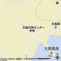 福岡県宗像市大島1082-1周辺の地図