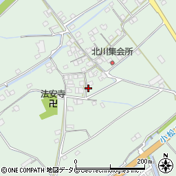 愛媛県西条市小松町北川140-2周辺の地図