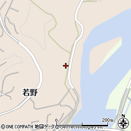 和歌山県日高郡日高川町若野367周辺の地図