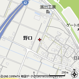 和歌山県御坊市野口1459-3周辺の地図