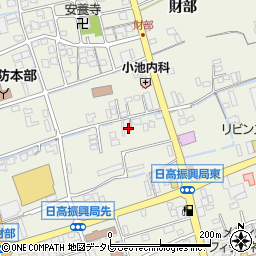 和歌山県御坊市湯川町財部595-6周辺の地図