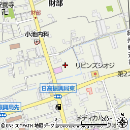 和歌山県御坊市湯川町財部591周辺の地図