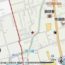 和歌山県御坊市湯川町財部110周辺の地図