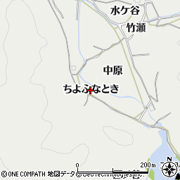徳島県阿南市長生町（ちよふなとき）周辺の地図