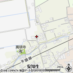 愛媛県西条市安知生427周辺の地図