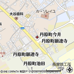 愛媛県西条市丹原町今井440周辺の地図