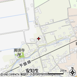 愛媛県西条市安知生440-1周辺の地図