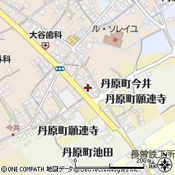 愛媛県西条市丹原町今井443-1周辺の地図