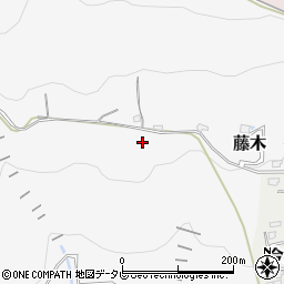 福岡県北九州市若松区藤木周辺の地図