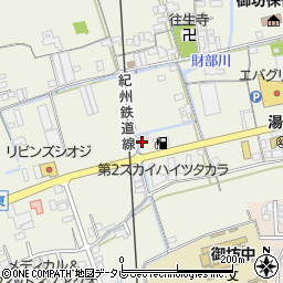 和歌山県御坊市湯川町財部785周辺の地図