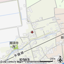 愛媛県西条市安知生438周辺の地図