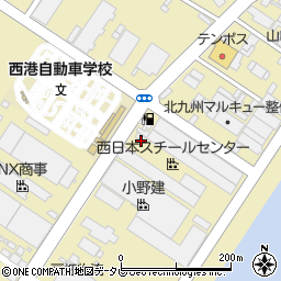 福岡県北九州市小倉北区西港町13周辺の地図