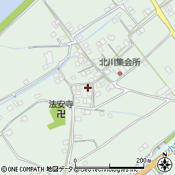 愛媛県西条市小松町北川147-1周辺の地図