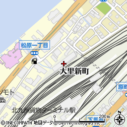福岡県北九州市門司区大里新町11-3周辺の地図