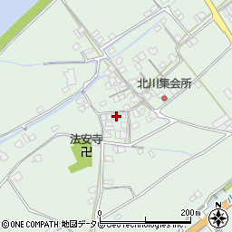 愛媛県西条市小松町北川147-2周辺の地図