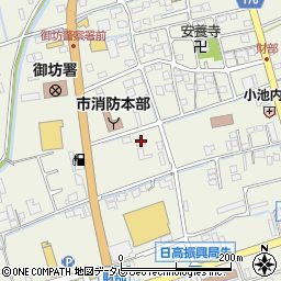 和歌山県御坊市湯川町財部216周辺の地図