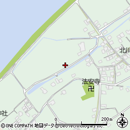 愛媛県西条市小松町北川292-3周辺の地図
