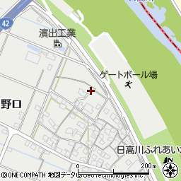 和歌山県御坊市野口1641-2周辺の地図