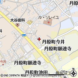 愛媛県西条市丹原町今井444-4周辺の地図