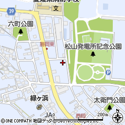 松美産業株式会社周辺の地図