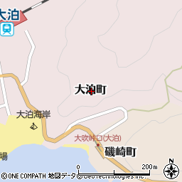 三重県熊野市大泊町周辺の地図