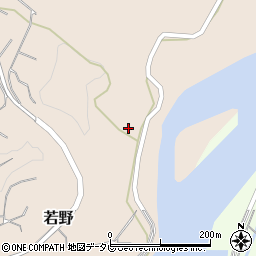 和歌山県日高郡日高川町若野491周辺の地図