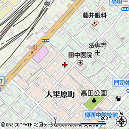 福岡県北九州市門司区大里原町5-5周辺の地図