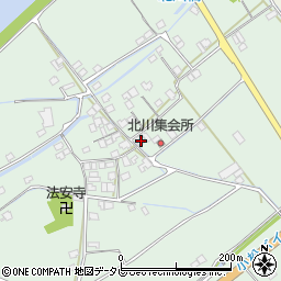 愛媛県西条市小松町北川416周辺の地図