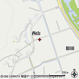 徳島県阿南市長生町西山周辺の地図