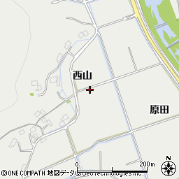徳島県阿南市長生町（西山）周辺の地図